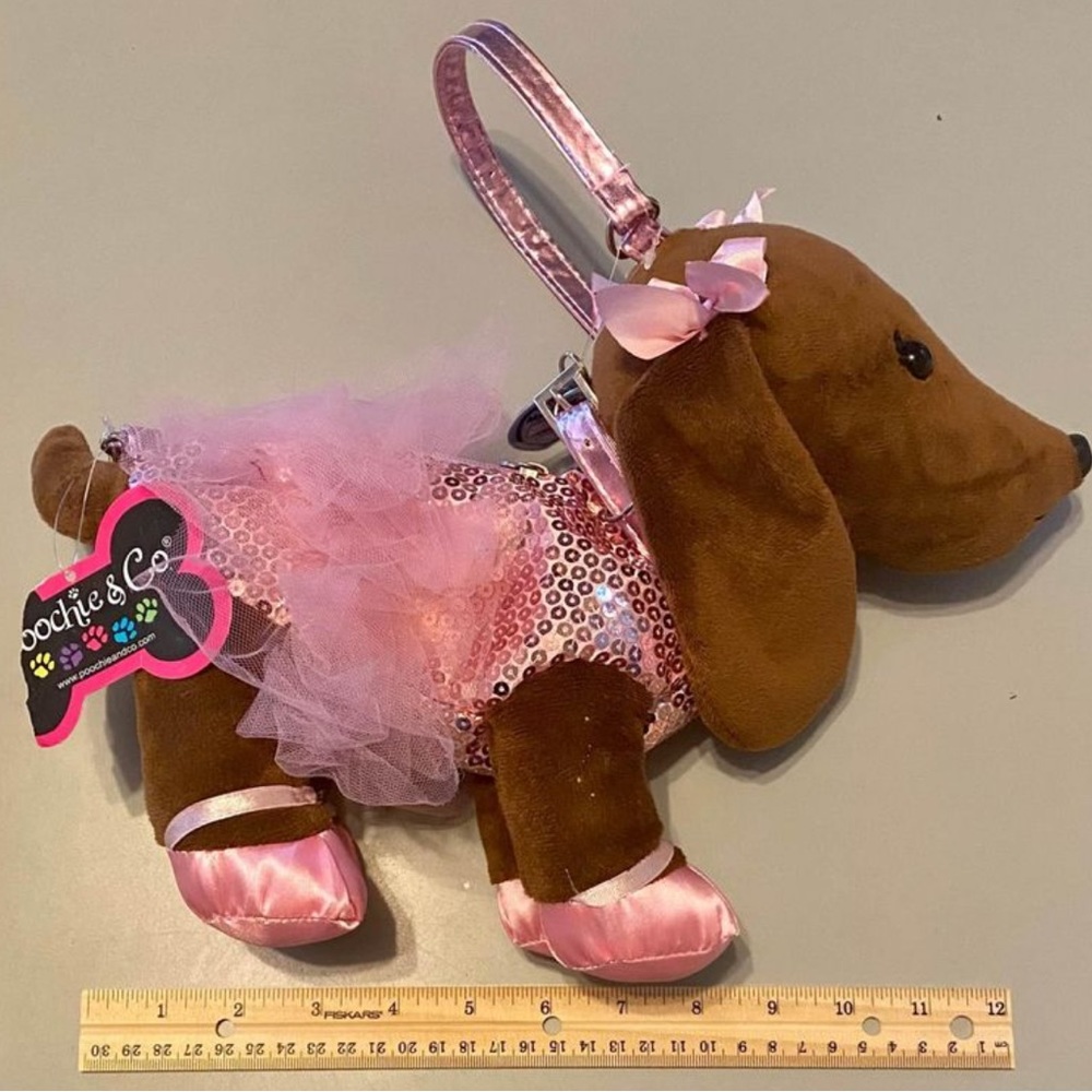Adorable Ballerina Dachshund Purse 👛